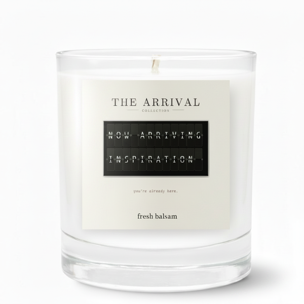 The Arrival Board Intention Candle 11oz.