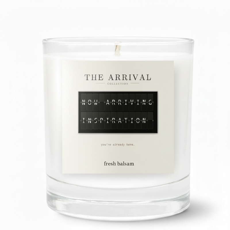 The Arrival Board Intention Candle 11oz.